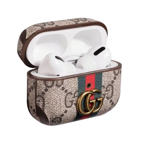 fake gucci airpods|gucci airpod case original.